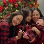 Momen Hangat Natal Erika Carlina Bersama Fuji, Rachel Vennya, dan Baby Andrew