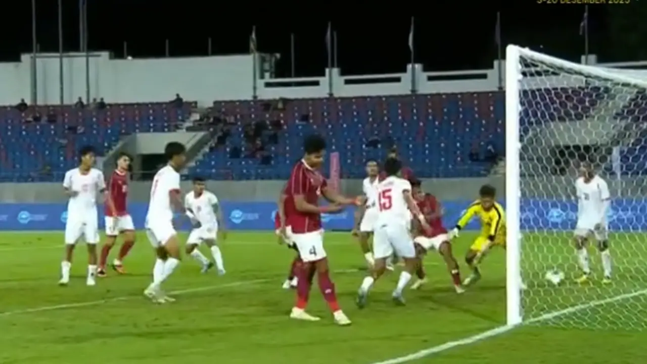 Hasil Babak Pertama Indonesia vs Myanmar (1-1) di SEA Games Sepak Bola