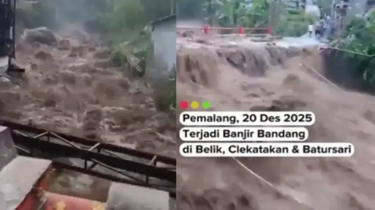 Banjir Bandang Terjang Wilayah Belik dan Pulosari Pemalang