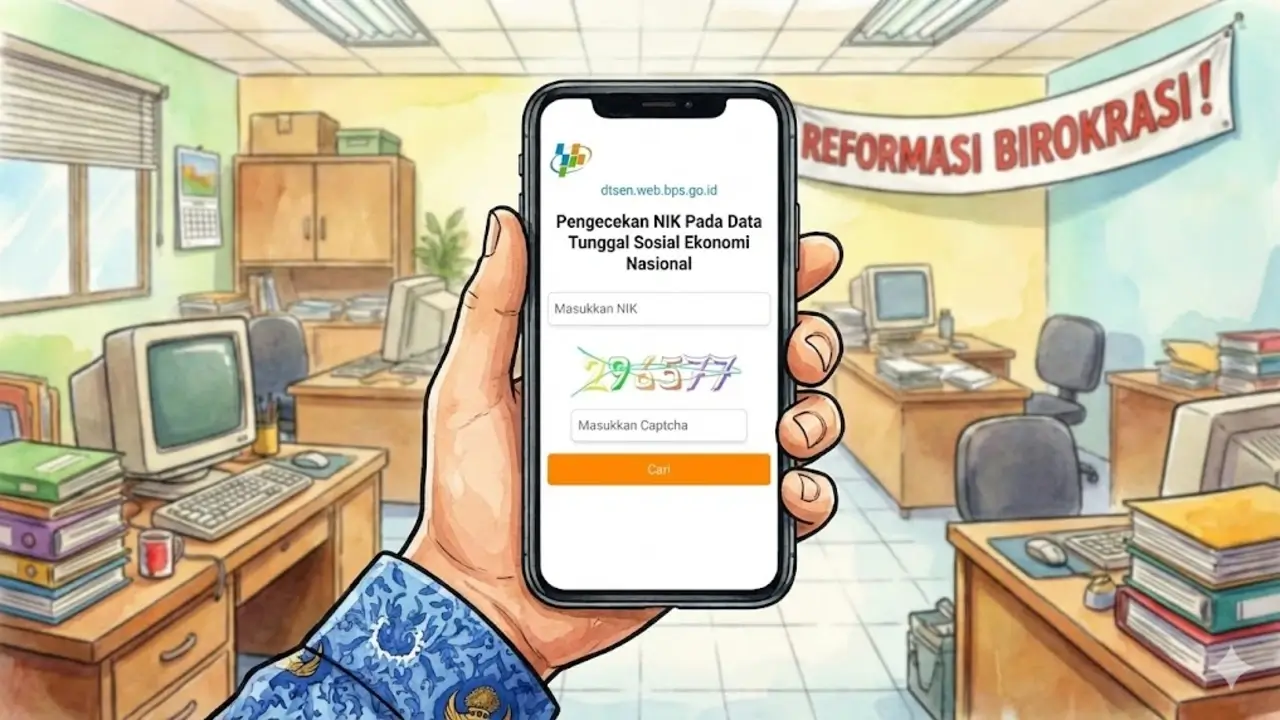Tutorial Cek Desil DTSEN Menggunakan NIK di dtsen.web.bps.go.id Tutorial Cek Desil DTSEN Menggunakan NIK di dtsen.web.bps.go.id