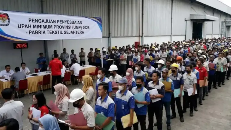 Daftar Lengkap UMK UMP 2026 di 36 Provinsi