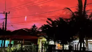 BMKG Jelaskan Penyebab Fenomena Langit Merah di Banten