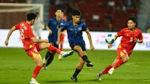 Hasil Skor Thailand vs Vietnam (3-2) di Sepak Bola Putra SEA games 2025