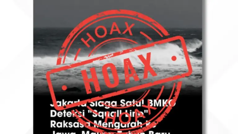 BMKG Tegaskan Kabar “Squall Line” Malam Tahun Baru 2026 Adalah Hoaks BMKG Tegaskan Kabar “Squall Line” Malam Tahun Baru 2026 Adalah Hoaks