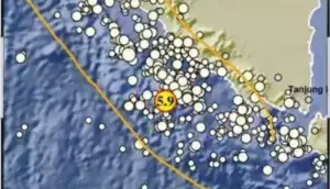 (BMKG Terkini) Gempa M 5,9 Guncang Enggano Bengkulu Hari Ini