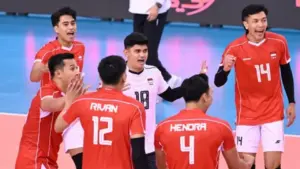 Hasil Voli Putra SEA Games 2025, Indonesia vs Myanmar (3-0)