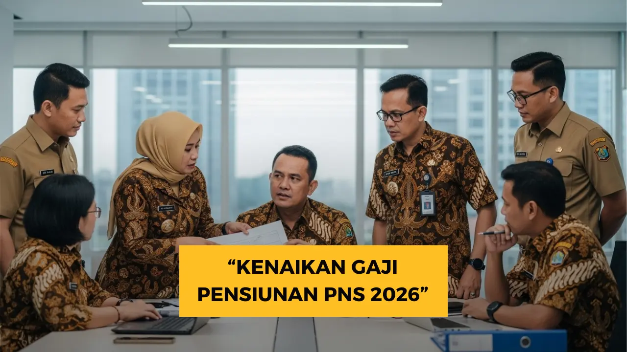 Kabar Kenaikan Gaji Pensiunan PNS 2026 Valid? Ini Info Resminya