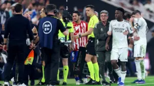 Duel Panas Atletico vs Real Madrid: Vinicius Junior Cekcok dengan Diego Simeone Duel Panas Atletico vs Real Madrid: Vinicius Junior Cekcok dengan Diego Simeone