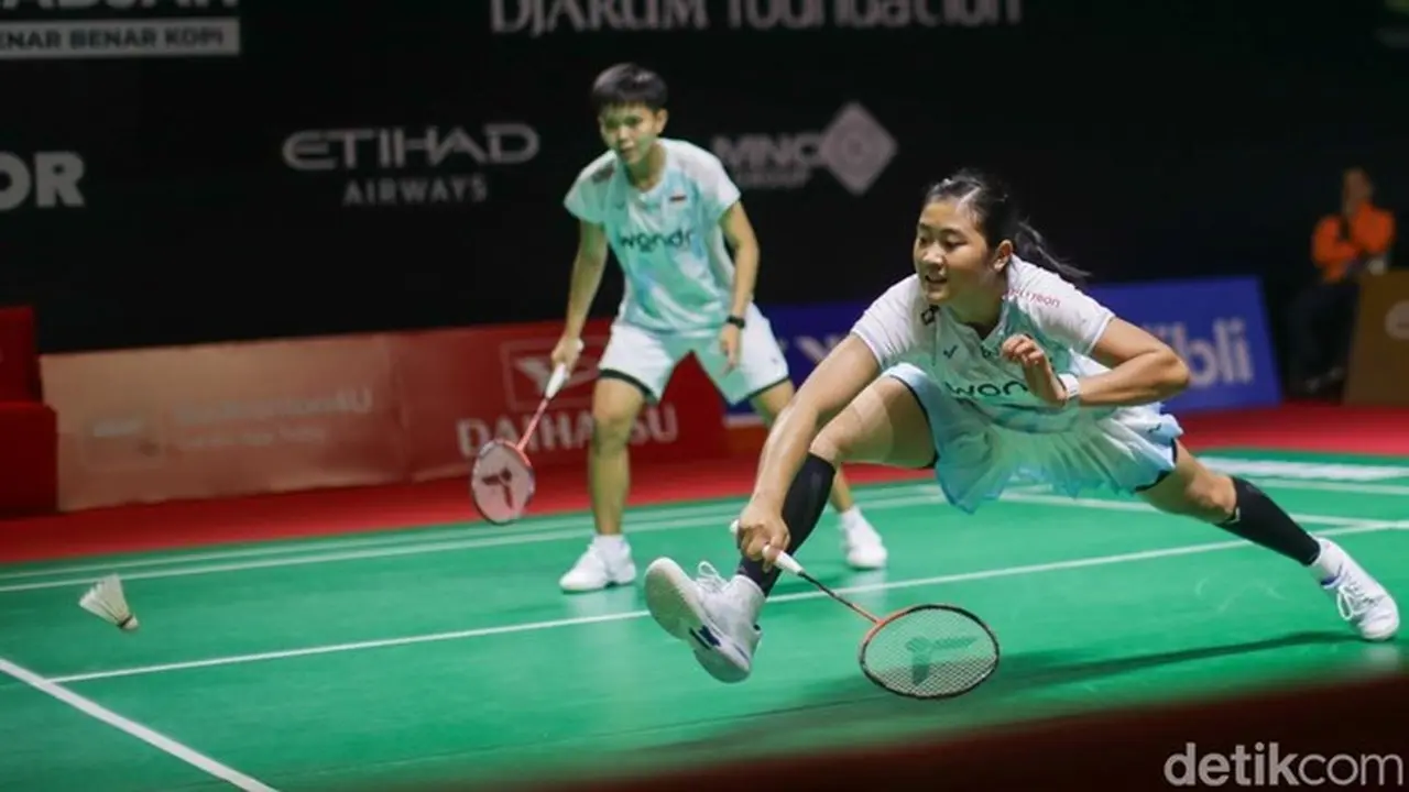 Thailand Masters 2026: Amalia/Fadia Melaju ke Perempat Final Usai Kalahkan Wakil Hong Kong