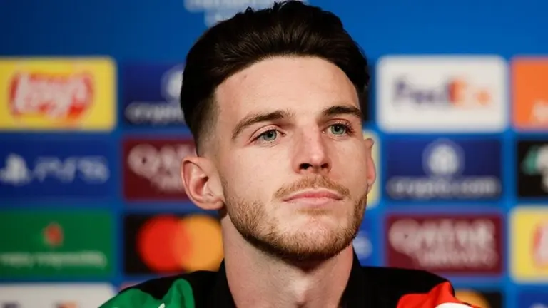 Declan Rice Ingatkan Arsenal Baru Kalah 3 Kali dalam Perburuan Gelar Liga Inggris