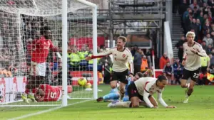 Gol Dramatis Mac Allister di Injury Time Bawa Liverpool Taklukkan Nottingham Forest 1-0