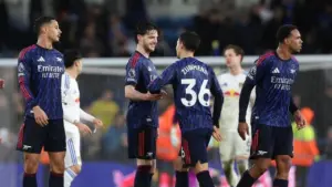 Arsenal Pesta Gol 4-0 di Markas Leeds, Kokoh di Puncak Klasemen Liga Inggris