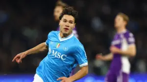 Napoli Bungkam Fiorentina 2-1 di Kandang, Kokoh di Posisi Ketiga Klasemen Liga Italia