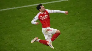 Babak Pertama Liga Inggris: Martin Zubimendi Cetak Gol, Arsenal Ungguli Sunderland 1-0