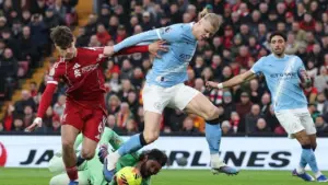 Manchester City Raih Poin Krusial di Anfield, Bernardo Silva Ungkap Tekanan Buru Arsenal