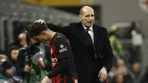 Allegri Akui Performa AC Milan Baik di Liga, Sesalkan Kegagalan di Coppa Italia