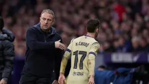 Hansi Flick dan Pemain Barcelona Adu Argumen Pasca Dibantai Atletico 0-4
