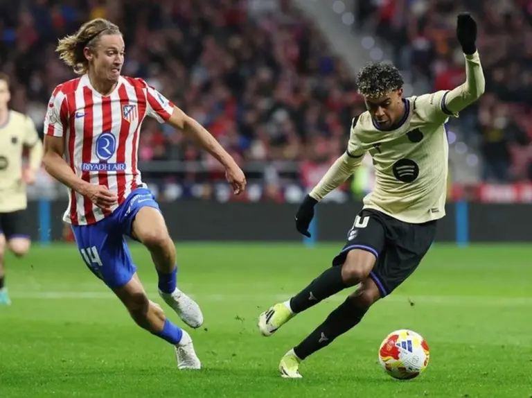 Atletico Madrid Hancurkan Barcelona 4-0 di Semifinal Copa del Rey