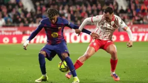 Girona Bungkam Barcelona 2-1, Blaugrana Gagal Kudeta Puncak Klasemen Liga Spanyol