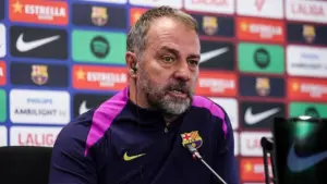 Gol Kontroversial Girona ke Gawang Barcelona, Hansi Flick Enggan Salahkan Wasit