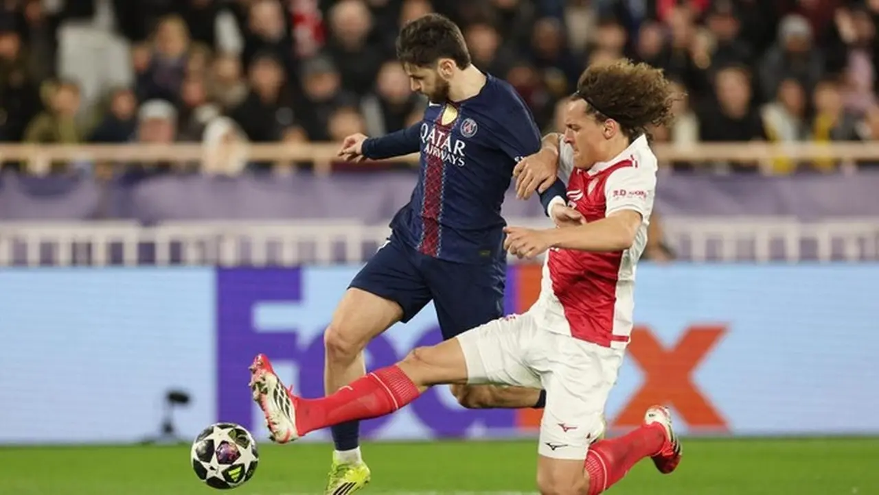 Monaco vs PSG Imbang 2-2 di Babak Pertama Play-off Liga Champions