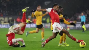 Arsenal Ditahan Imbang Wolverhampton 2-2, Keunggulan di Puncak Klasemen Menipis