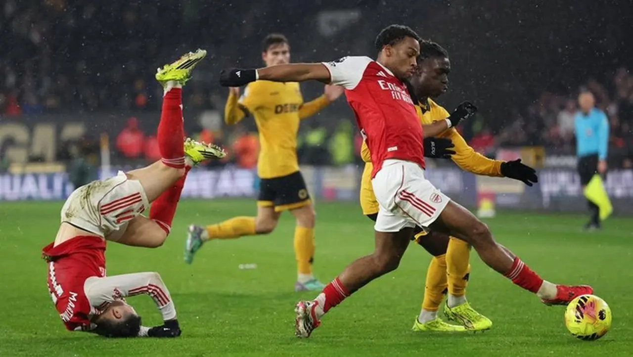 Arsenal Ditahan Imbang Wolverhampton 2-2, Keunggulan di Puncak Klasemen Menipis