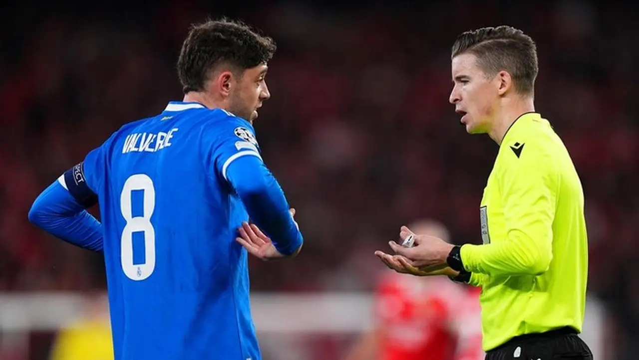 Benfica Laporkan Federico Valverde ke UEFA Atas Insiden Pukulan ke Samuel Dahl