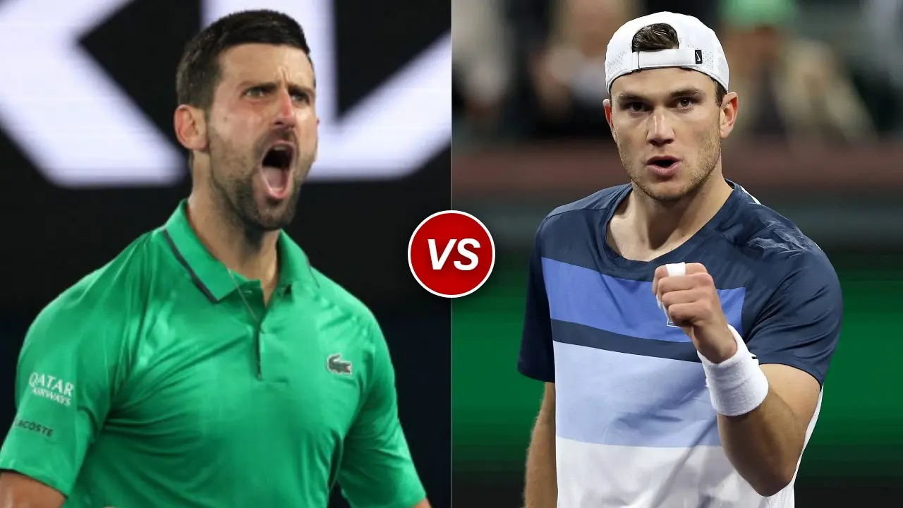Novak Djokovic Tantang Juara Bertahan Jack Draper di Indian Wells 2026