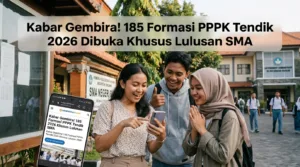 Kabar Gembira! 185 Formasi PPPK Tendik 2026 Buka Khusus Lulusan SMA