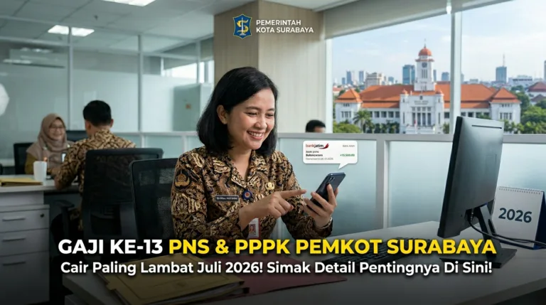 Gaji ke-13 ASN & PPPK Pemkot Surabaya: Cair Paling Lambat Juli 2026, Ini Detail Pentingnya!