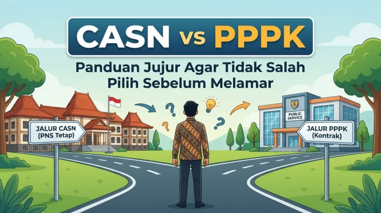 CASN vs PPPK: Panduan Jujur Biar Kamu Nggak Salah Pilih Jalur Sebelum Daftar