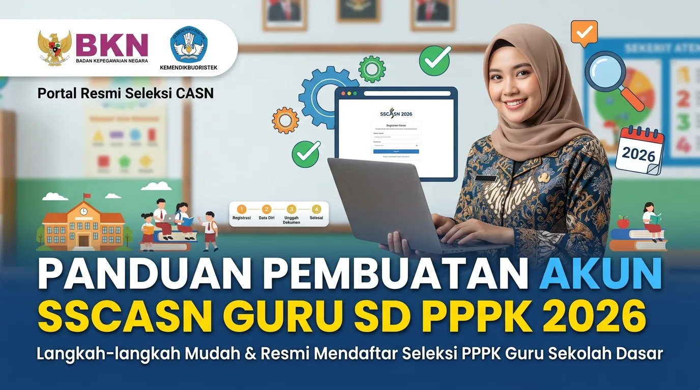 PPPK Guru Sekolah Rakyat 2026: Panduan Bikin Akun SSCASN