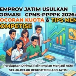 Pemprov Jatim Usulkan Ribuan Formasi CPNS-PPPK 2026: Bocoran Kuota dan Tips Curangi Persaingan!